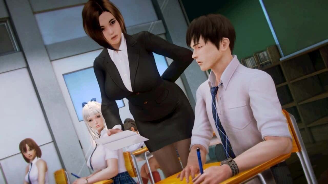 二次元老婆学院_Waifu Academy 玩法展示 预览图 1