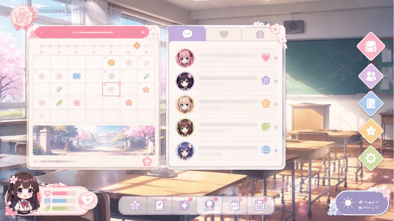 夏之音 角色路线 预览图 2