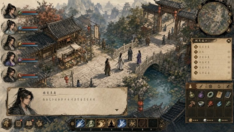 金庸群侠传5爱与死仙狐MOD六周年 六周年版本 场景图 6