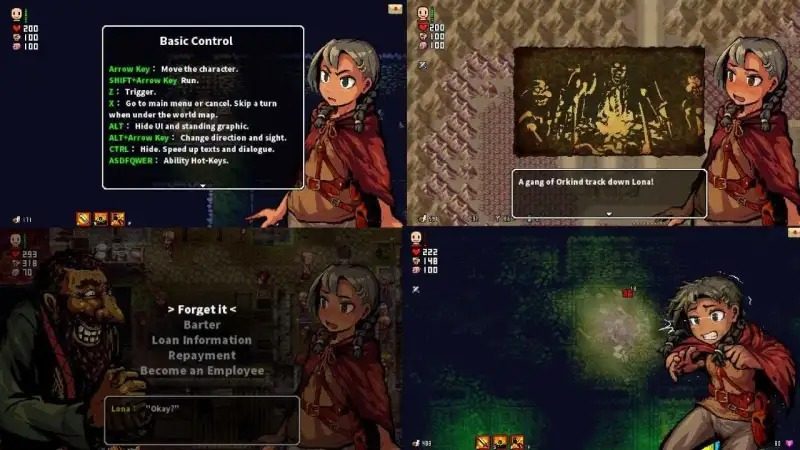 洛娜的世界LonaB 像素RPG 实机截图 8